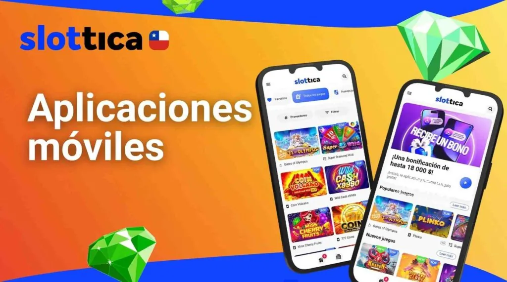 Aplicaciones móviles de Slottica