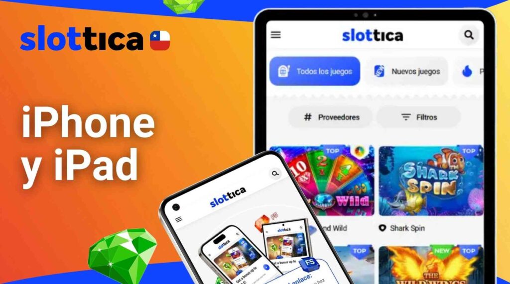 Descargar la aplicación Slottica Chile para iPhone y iPad guía